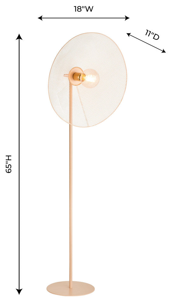 TOV Furniture Kochi Blush Floor Lamp
