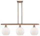 Innovations Lighting 516-3I-AC-G121-8-LED Athens 3 Light 36" Island Light