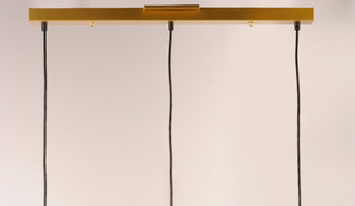 ET2 E20363-92 Half Moon 3 Light 30"W LED Linear Pendant - Black