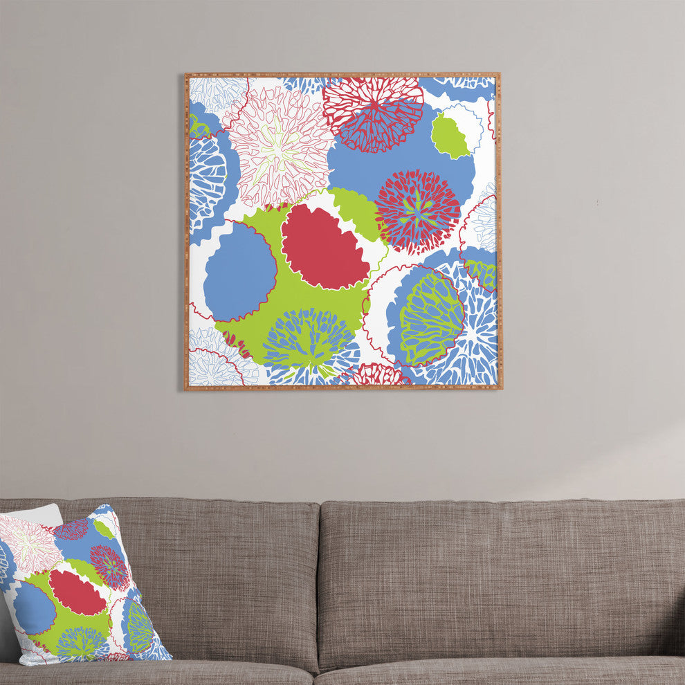 Deny Designs Karen Harris Brandywine Fall Primrose Incarnation Framed Wall Art