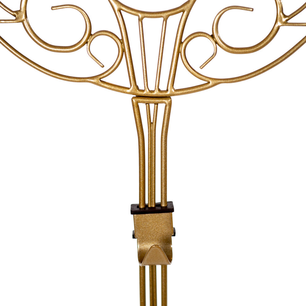 Adjustable Wreath Hanger for Door Antler, Gold