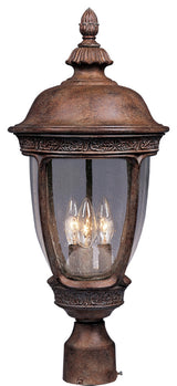 Maxim 3461CD Knob Hill DC 3 Light Outdoor Post Light - Sienna