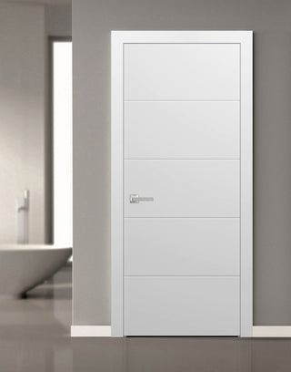 Interior French 36 x 84, Planum 0770 Painted White