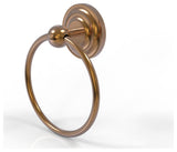 Que New Towel Ring, Brushed Bronze
