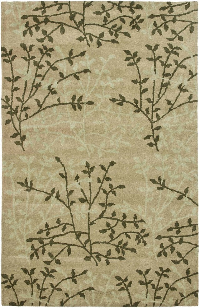 Safavieh Soho Soh733A Floral Rug, Green/Multi, 5'0"x8'0"