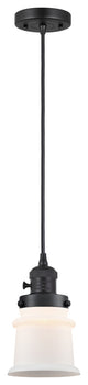 INNOVATIONS 201CSW-BK-G181S-LED 1-Light Mini Pendant Matte Black