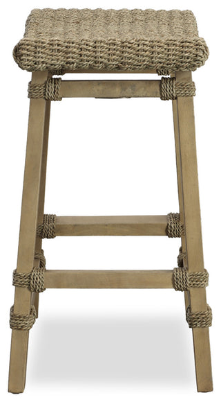 Uttermost 22903 Everglade 20"W Wood Framed Rattan Upholstery - Beige