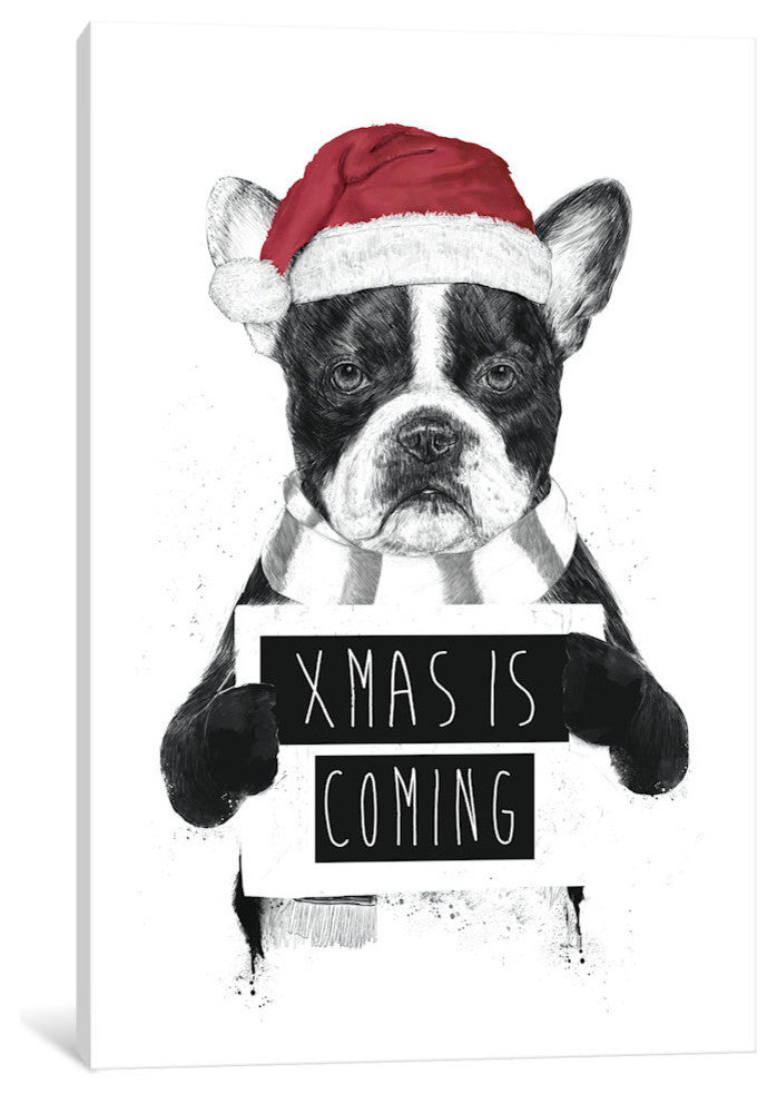 "Xmas Is Coming" by Balazs Solti, Canvas Print, 40"x26"