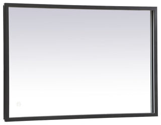 Modern Black Led Mirror