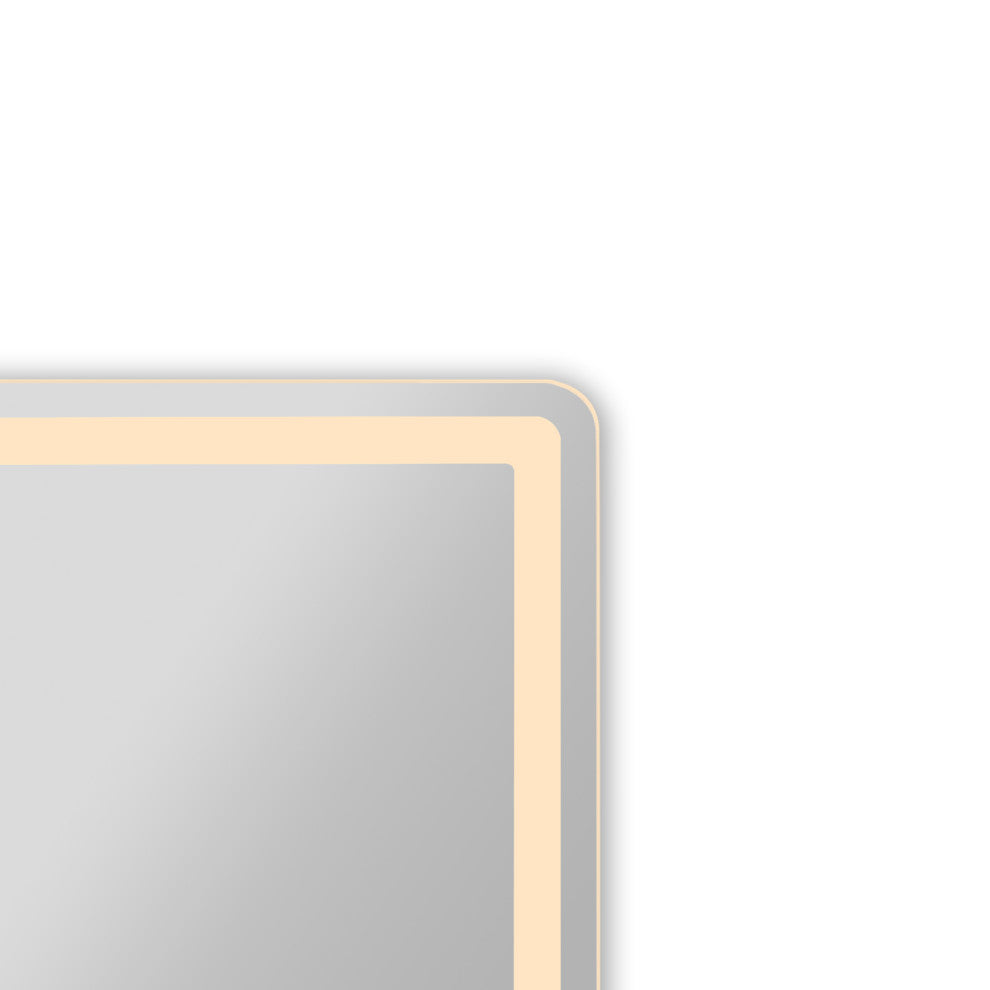 CHLOE Lighting SPECULO Back Lit LED Mirror 4000K, Warm White, 36"