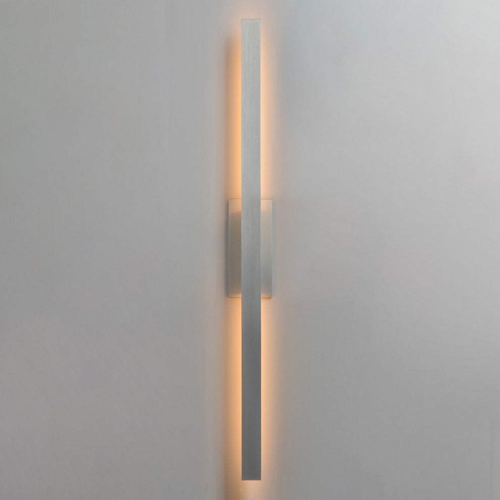 ET2 E42344 Alumilux Line 51" Tall Outdoor Wall Sconce - Black