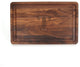 BigWood Boards Rectangle Monogram Walnut Carving Board, T