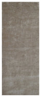 Hand Knotted Loom Silk Mix Area Rug Solid Beige