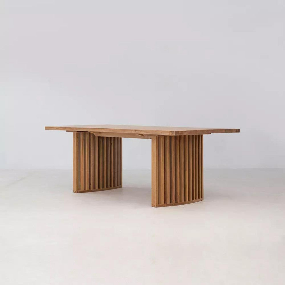 Zither 84" Dining Table, Ginger