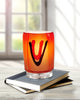 Springdale 6.75" Vicossia Hand Blown Art Glass Uplight Accent Lamp