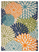 Nourison Aloha 12' x 15' Multicolor Tropical Area Rug