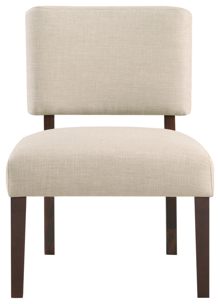 Jasmine Accent Chair, Cream Fabric