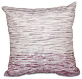 Ocean View, Geometric Print Pillow, Purple, 18"x18"