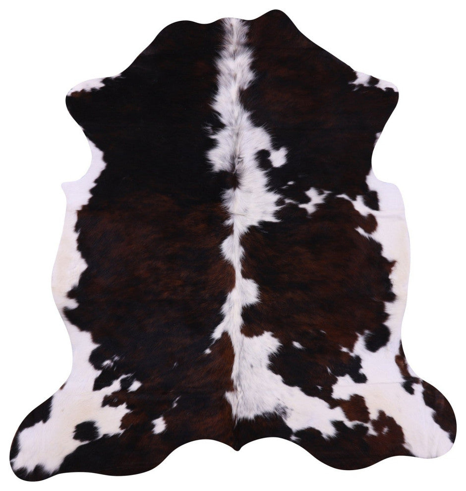 6' 4" X 6' 0" Natural Cowhide Rug C1890