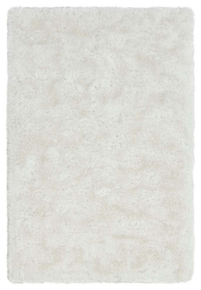 Giulia Contemporary Area Rug, Ivory, 5'x7'6" Rectangle