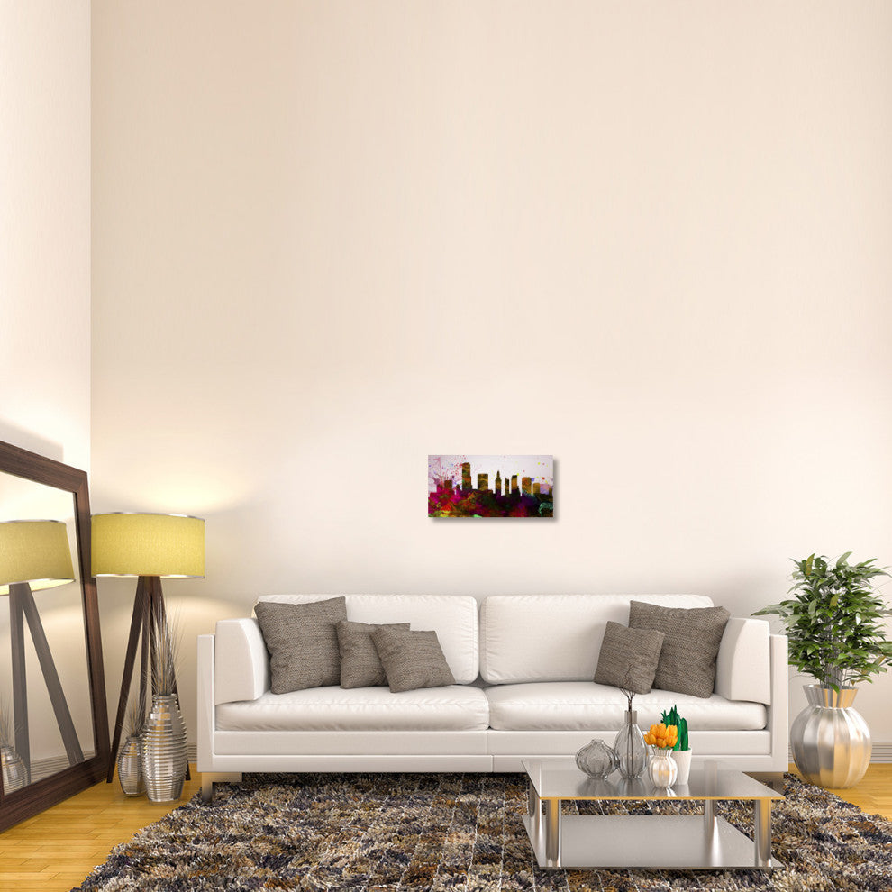"Miami City Skyline" Fine Art Print