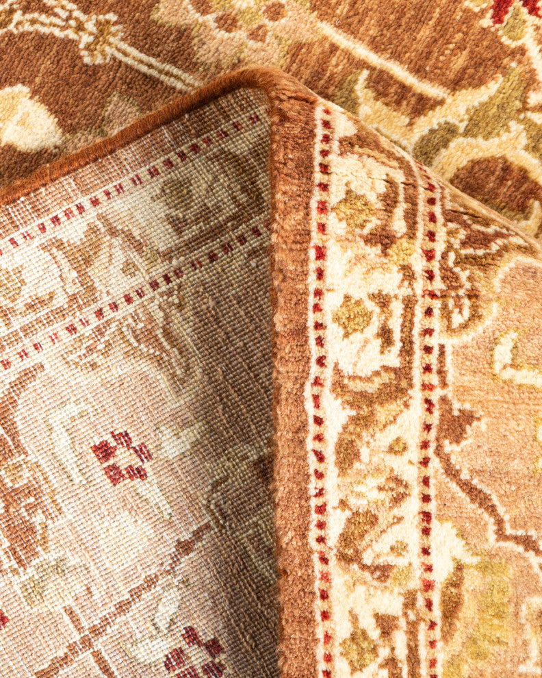 Paramar One-of-a-Kind Hand-Knotted Area Rug Brown, 4'2"x6'2"