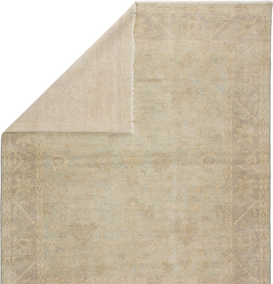 Jaipur Living Verity Knotted Oriental Gray/Cream Area Rug, 10'x14'