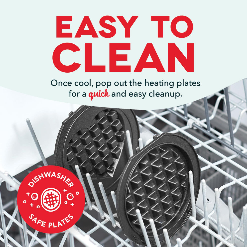 Multi-Plate Mini Maker With Removable Plates and Storage Case