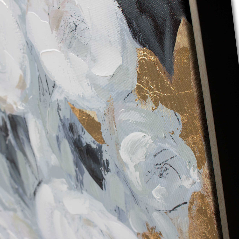 Blanc Fleur, Framed Painting