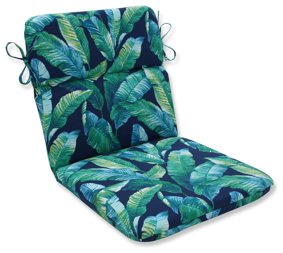 Outdoor/Indoor Hanalai Lagoon Rounded Corners Chair Cushion