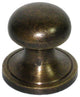 Mushroom Knob With Oversized Back Plate