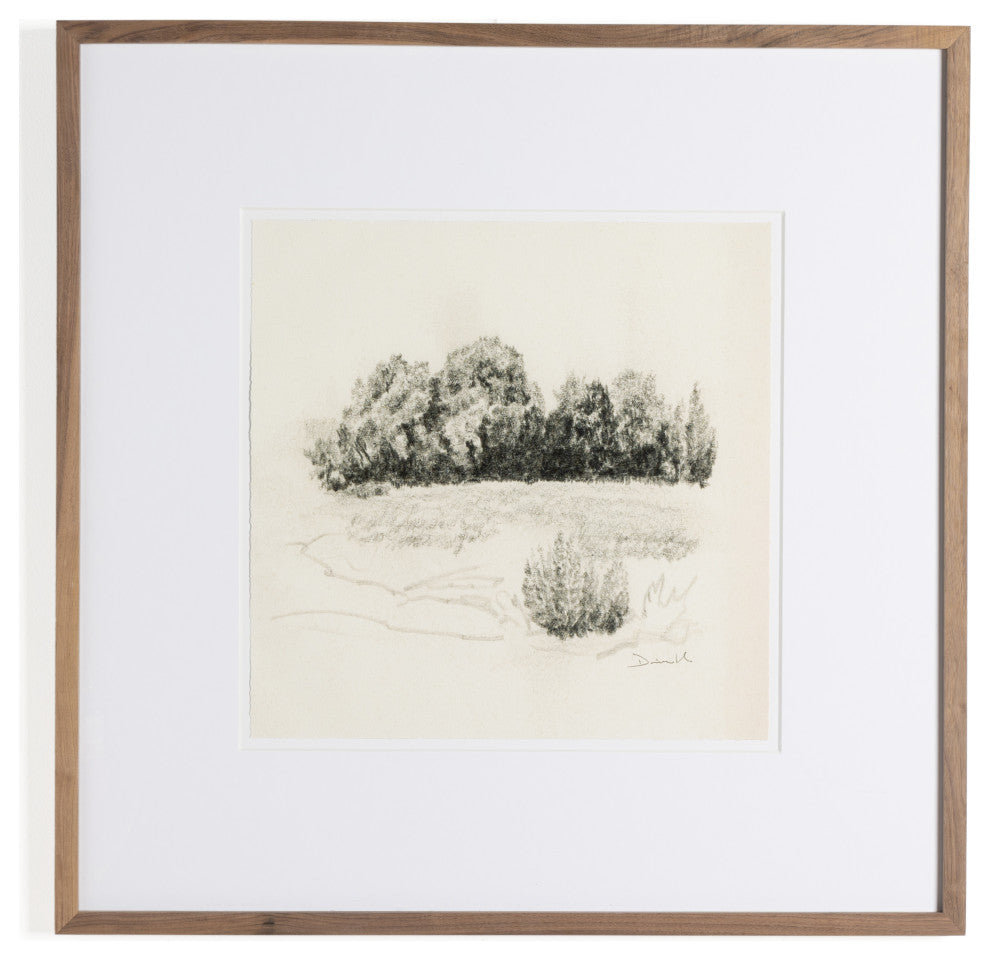 Land Sketch 1 By Dan Hobday