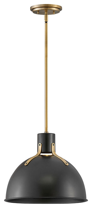 Argo 1-Light Mini Pendant, Satin Black