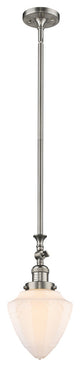 Innovations 206-SN-G661-7-LED 1 Light Mini Pendant, Brushed Satin Nickel