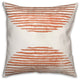 Terracotta Circle 18x18 Spun Poly Pillow