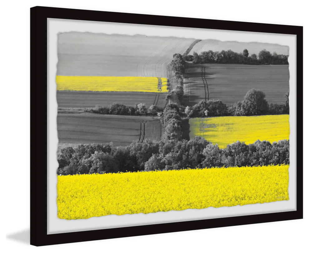 "Spring Colors" Framed Painting Print, 18x12