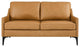 Corland Leather Loveseat, Tan