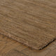 Arista Solid Tan Hand-Crafted Area Rug, 2'6"x8'