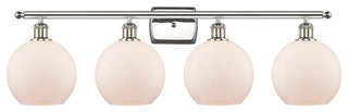 Innovations Lighting 516-4W-PN-G121-8 Athens 4 Light 36" Bath Vanity Light
