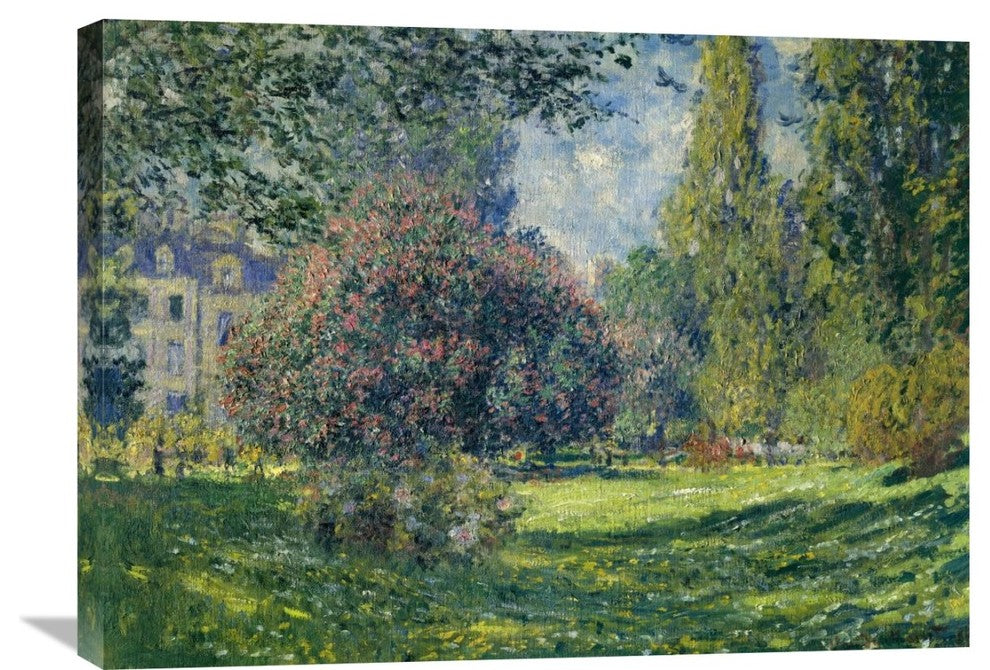 "Le Parc Monceau Paris" Artwork, 30"x21"