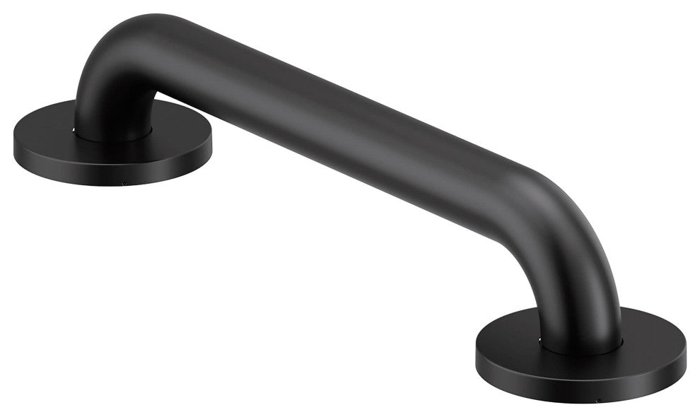 Moen R8712 Home Care 12" Grab Bar - Matte Black