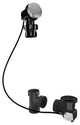 40 ABS 27" Cable Drive Bath Waste - Ball Joint Head In Powder Coated Black