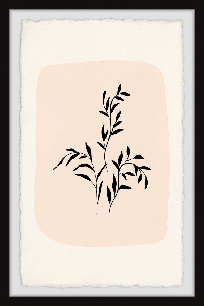 "Hangin'' With the Leaves" Framed Painting Print, 24x36
