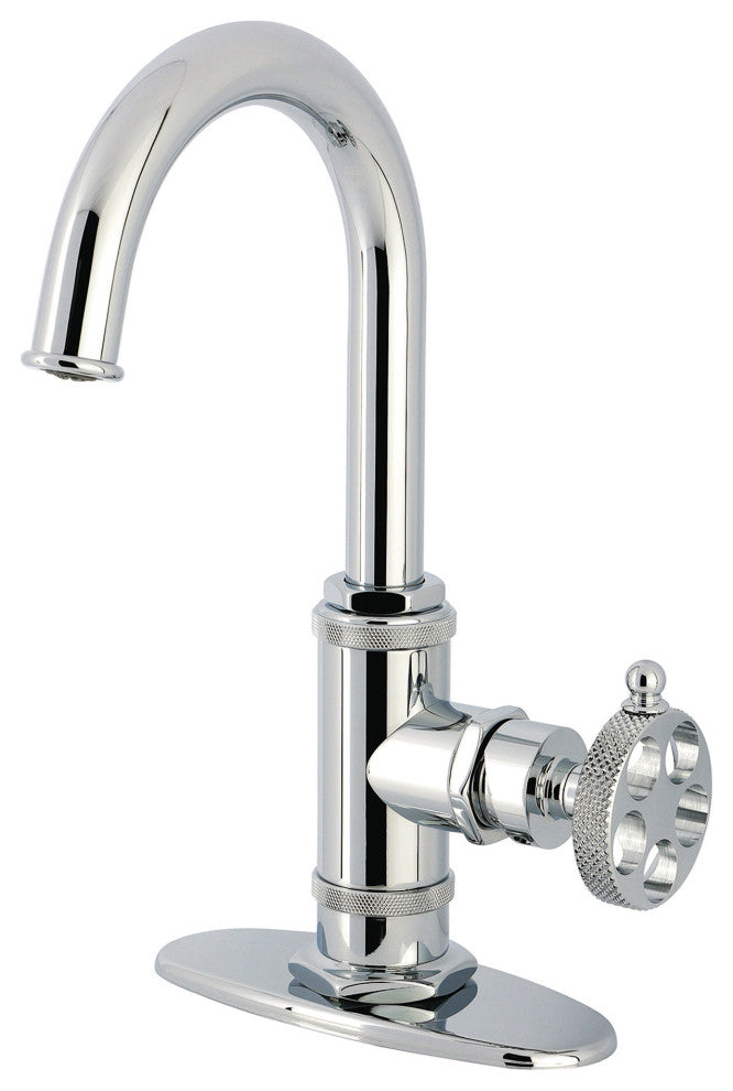 Kingston Brass KSD850.RKX Webb 1.8 GPM 1 Hole Bar Faucet - - Polished Chrome