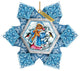 Hand Painted Scenic Ornament Snow Maiden