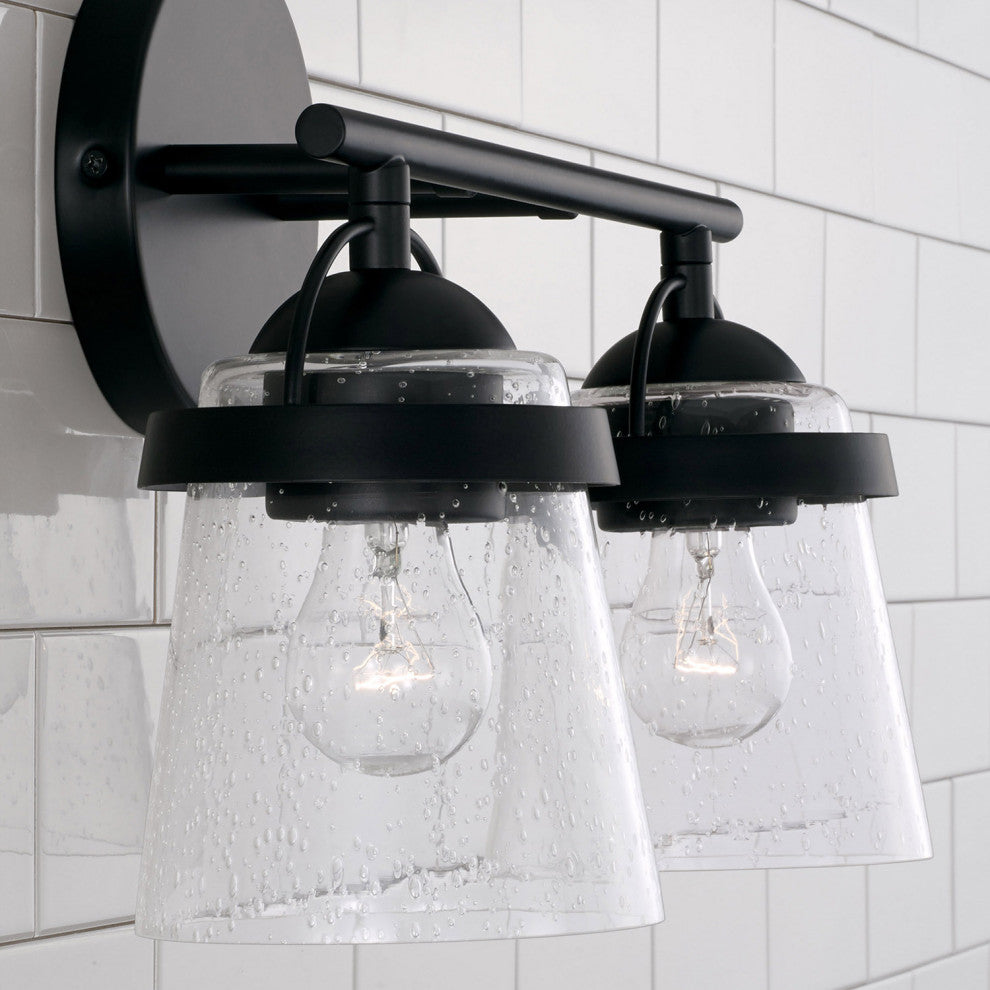 Capital Lighting 147021-534 Madison 2 Light 14"W Bathroom Vanity - Brushed