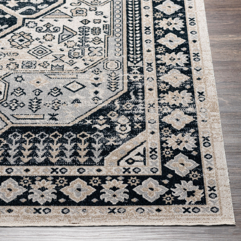 Lavadora LVR-2324 2'7"x7'3" Machine Washable Rug