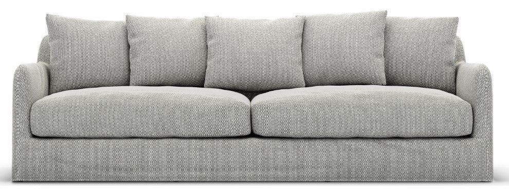Dade Outdoor Sofa-90"-Faye Ash