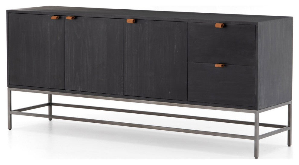 Trey Sideboard-Black Wash Poplar