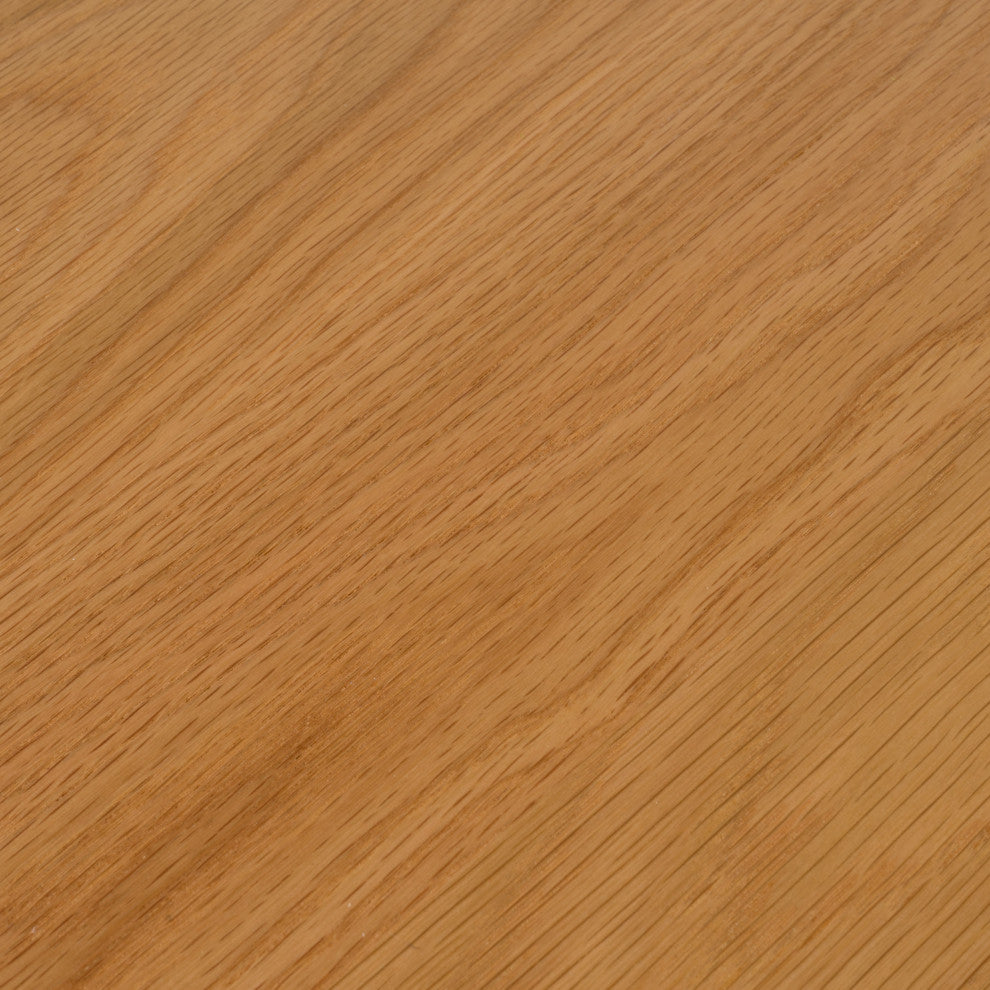 GDF Studio Madeline Natural Finish Wood Bar Dining Table, Oak